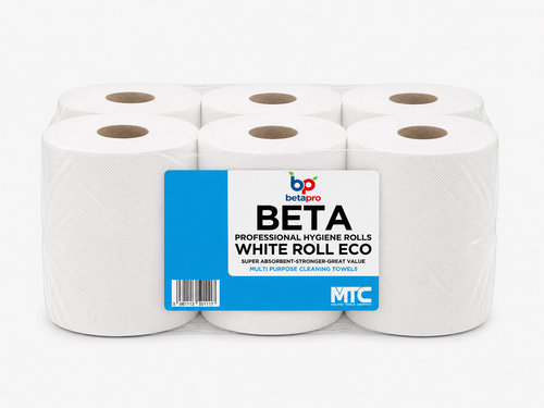Betapro White Roll Eco 40m, case of 6